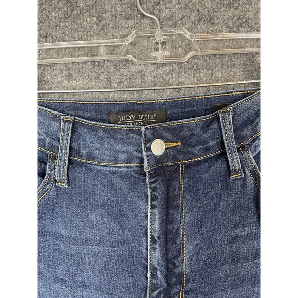 Judy Blue Jeans Women's Size 20W Boyfriend Fit Blue Strech - Picture 10 of 16